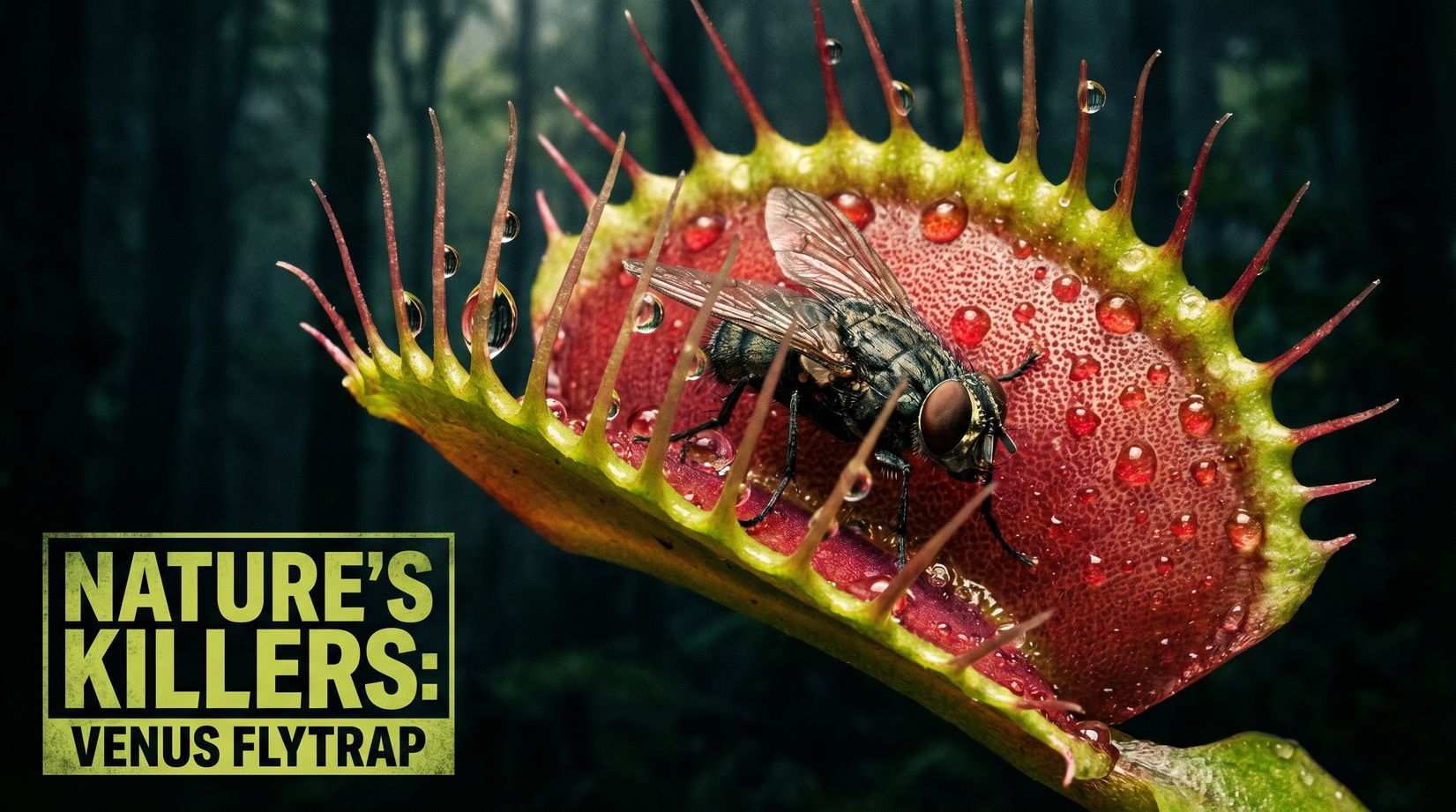 色虎捕蝇草视频